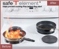 SafeT Element PTI STE ZB Safe-T-element 3X1 Configuration Fire Prevention Cooking System, A kitchen fire occurs every 8 minutes in North America, Unattended cooking is responsible for over 70% of these fires, Cooking accounts for 42% of all apartment fires, Seniors are the most vulnerable to fire and are the highest risk group, UPC 184391000013 (PTISTEZB PTISTE-ZB PTI-STEZB PTI-STE-ZB) 