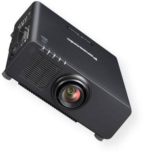 Panasonic PT-RZ670BU 6500 lm WUXGA 1-Chip DLP Projector; 17.0 mm (0.67 in) diagonal (16:10) Panel size; DLP chip x 1, DLP projection system Display method; 2304000 (1920 x 1200) pixels; Powered zoom (1.7-2.4:1), powered focus F 1.7-1.9, f 25.6 - 35.7 mm Lens; Laser diode Light source; 10000:1 Contrast; UPC 885170197107 (PTRZ670BU PT-RZ670BU)