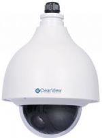 Clearview PTZ-40 23x Mini PTZ Dome Camera; High resolution @ 650 TV Lines; DWDR, Day/Night (ICR), DNR (2D&3D), Auto iris, Auto focus, AWB, AGC, BLC; Max 300/s pan speed, 360 continuous pan rotation; Up to 255 presets, 5 auto scan, 8 tour, 5 pattern; Built-in 2/1 alarm in/out; Support intelligent 3D positioning with DH-SD protocol; IP66 - Weatherproof (PTZ40 PTZ-40 PTZ-40) 