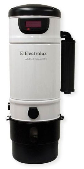 Electrolux PU3900 Quiet Clean Central Vacuum System; White; 640 Air Watts, 126 CFM, 137 Waterlift, 120 Volts; For Homes up to 12,000 Square Feet; Self Cleaning HEPA Filter; Hybrid Unit Can Be Used Bagged or Bagless; UPC 799113047278 (PU3900 PU3900 VACUUM PU3900-VACUUMPU3900 ELECTROLUX PU3900-ELECTROLUX PU3900-VACUUM-EL)