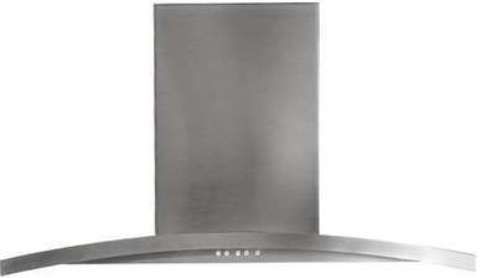 GE General Electric PV976NSS Wall Mount Chimney Hood with 450 CFM Internal Blower, 36