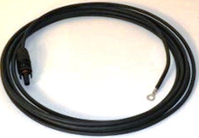 AIMS Power PVML30FT10AWG Solar PV 10 AWG 30ft Wire Male MC4 to Lug End, Black; For use with a termainal block; Robust design; Moisture curable cross-linked; Resistance against UV, water, ozone, fluids, oil, salt and general; weathering; Flame retardant; Compatible to all popular connectors; RoHS compliant; UL certified (PVML-30FT10AWG PVML-30FT-10AWG PVML 30FT10AWG PVML30FT 10AWG)