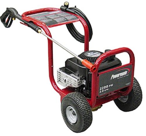 Coleman Powermate PW0872201 Powermate Series Residential Medium Duty Pressure Washer, 2200 PSI, 2.0 GPM, Briggs & Stratton 4.0hp Quantum Engine, 20 x 22 x 24, 71 lbs, UPC 0-10163-87221-5, Thermal relief valve extends pump life (PW-0872201 PW 0872201 PW0872-201)