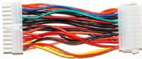 Bytecc PW-2024 Power Supply Cable 24-pin Female to 20-pin Male, EATX power supply 20-Pin Female to ATX 24-Pin Male motherboard Connectors, UL Wires, Multi color, Fits with AXT, 6 inches Length, UPC 837281102990 (PW2024 PW 2024) 