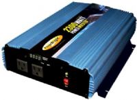 PowerBright PW2300-12 Modified Sine Wave Inverter 2300W Power 12V, Includes Volt And Watt LED Display, Anodized aluminum case, durability & maximum heat dissipation, Digital Led Display, Built-in Cooling Fan, Overload Indicator, External, Replaceable spade-type Fuse, 120 volt AC outlet, Power ON/OFF Switch (PW230012 PW2300 12 PW-230012 PW 230012 PW2300 PW-2300 Power Bright) 