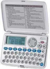 Sharp PW-E150 Oxford Pocket Electronic Dictionary, Spanish/English-English/Spanish translator, Organizer, Clock with Alarm and World Clock (PWE150 PW E150)