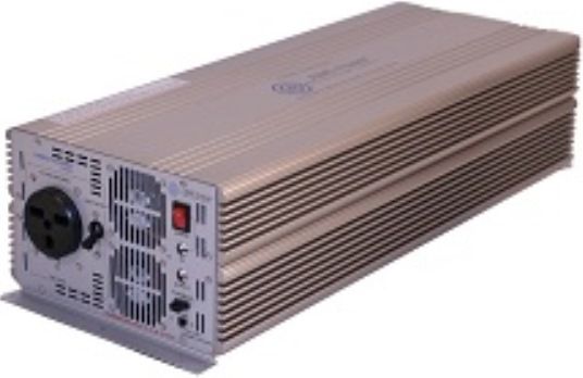 AIMS Power PWRIG700024024 Industrial Grade Power Inverter 24VDC to 240VAC, 7000W max continuous power, 14000 Watts peak power, Modified sine wave with phase correction, Power switch LED is also a self test light - Green, Overload fail LED - Red, Overload and over temperature LED indicators, UPC 840271000695 (PWRIG-700024024 PWRIG-7000-24024 PWRIG700024-024 PWRIG700024)