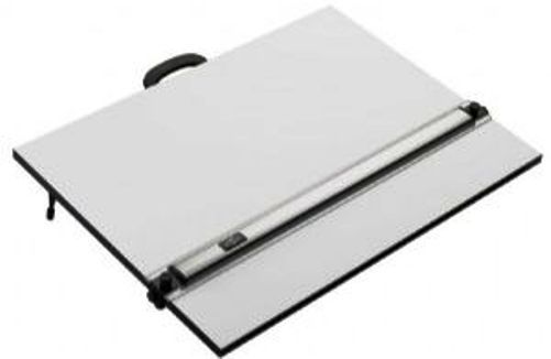 Alvin PXB21 Portable Melamine Surface Board with integrated Parallel Straightedge, 16x21