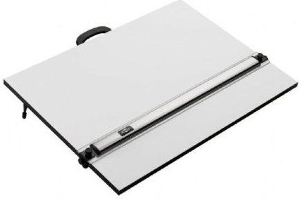 Alvin PXB31 Drawing Boards, Metal side brackets accommodate material thicknesses up to 3/16