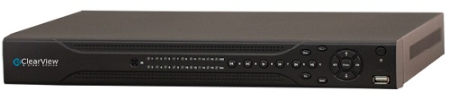 Clearview Panther-04HP 4 Ch HD-AVS DVR 1080p Real-time; H.264 dual stream video compression; HDMI / VGA / TV simultaneous video output; Alarm In/Out Ports; PTZ Control Over Coax; Supports 2 SATA HD up to 8TB, 2 USB 2.0; Includes 1 TB Hard Drive; Privacy Masking 4 rectangular zones (each camera); OSD Camera title, Time, Video loss, Camera lock, Motion detection, Recording; Video/Audio Compression H.264 / G.711 (  )