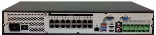 Clearview Phoenix-32HP 32 Channel Commercial Grade Advanced 16 Port PoE, Up to 12 MP @ 30fps-espacio-Camera Support, 32 Ch HD main stream bandwidth 256 Mbps, 16 PoE Ports @ 25w per port - 150W Total, Rack Mountable 1.5U with Brackets Included, Dual HDMI Outputs + VGA, Supports up to 24 TB, Embedded Linux real-time operation system, H.264/MJPEG/MPEG4 Decode Capacity (  )