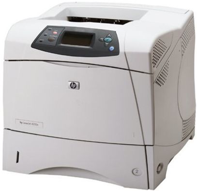 HP Hewlett-Packard Q2426A#ABA Laserjet 4200N Workgroup Printer, 35 PPM, 1200 dpi, monochrome laser printer print speed: 35 ppm; processor: 300 MHz; duty cycle: 150,000 pages per month (Q2426A 4200 Laser Jet)