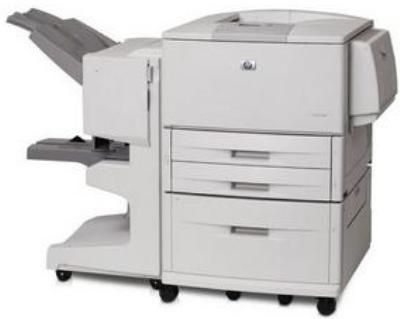 HP Hewlett Packard Q3723A#ABA model HP LaserJet 9050DN Monochrome Laser Printer, Monochrome Print Color, Laser Print Technology, 50 ppm Maximum Monochrome Best Quality Print Speed, 30000 Page Print Yield, Up to 300000 Pages Per Month, 533MHz Processor, 128 MB Standard Memory, 512MB Maximum Memory, 20GB Optional Storage Capacity, UPC 829160316215, 228 Lbs (Q3723A-ABA Q3723A ABA Q3723AABA Q3723A#ABA LaserJet 9050DN)