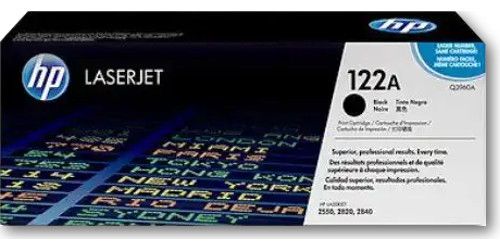 HP Hewlett Packard Q3960A HP Color LaserJet Black Print Cartridge, for used with HP Color LaserJet 2550/2800 Printer Series, 5000 pages yield, Approximate page yield based on 5% coverage, New Original Genuine OEM HP Hewlett Packard Brand(Q-3960A Q 3960A Q3960)