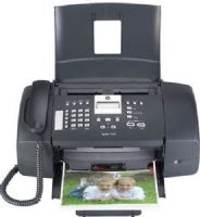 HP Hewlett Packard Q5621A#ABA Model HP 1240 Inkjet Fax/Copier Series, 8MB Memory, 200 Pages Memory, 3 seconds per page, Up to 300 x 300 dpi Black Resolucion, Up to 200 x 200 dpi Color Resolution, Up to 100 sheets Capacity (Q5621AABA Q5621A-ABA Q5621A HP1240 HP-1240) 