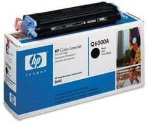 Hewlett Packard Q6000A Color LaserJet Print Cartridge with Smart Printing Technology Black (Q 6000A Q-6000A Q6000)