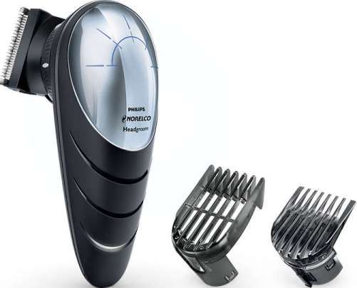Norelco QC5570/40 DIY Cordless Hair Clipper, 180 rotating head for easy reach, 13 easy lock-in length settings from 0.5 to 15mm, Extra precision for the extra short hairstyles with a dedicated comb (lengths setting from 0.5mm to 3mm, with 0.5 mm steps), Rounded tips and combs prevent skin irritation, Corded and cordless use, UPC 075020031174 (QC557040 QC5570-40 QC-5570/40 QC5570)