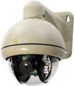 Q-see QD6505P-K Weatherproof Color Pan Tilt Camera Kit; Wall and ceiling mounts; allows for easy setup of the camera; 960H Compatible; Camera Placement: Outdoor/Indoor; Camera IR Range: 65 ft; Camera Resolution: 650 TVL; Sensor: 1/3-Inch Sony Exview HAD CCD-II Color Image Sensor; Camera Video Out: BNC; Accessories: Power Adapter, Cable; UPC  645439235977 (QD6505PK QD6505P-K QD6505PK) 