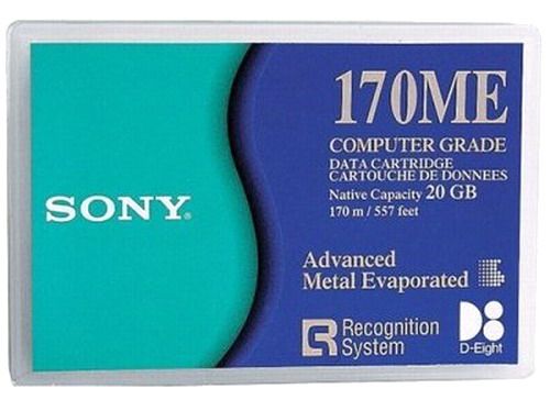 Sony QGD-170ME Tape DAT 8mm Mammoth, Capacity 20 GB, Compressed capacity 40 GB, Tape Length: 170 meters (QGD170-ME QGD170 ME QGD170ME QGD170 QGD-170-ME) 