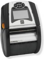Zebra Technologies QH3-AUNA0M00-00 Portable Barcode Printer for Healthcare, Requires Cradle, Belt Clip, Tear Bar, Mirror Printing, Label Odometer, Real Time Clock, Vertical Printing, Horizontal Printing, Peel Facility, Dust Resistant, Water Resistant, Hand Strap, Shoulder Strap, UPC 691362711279, Weight 1.6 lbs, Dimensions 6.8" x 4.6" x 3.3" (QH3AUNA0M0000 QH3AUNA0M00-00 QH3-AUNA0M0000 QH3-AUNA0M00-00) 