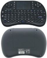 QWERTY QK-90015 Miniature Wireless Keyboard with Touchpad; Can be used with the Raspberry Pi; Compatible with any device that supports USB keyboards like HTPC/IPTV, PC, XBox 360, PS3 and Android TV Box; Full keyboard experience along with a sensitive touchpad; Use for instant messaging, web browsing, e-mail, all without leaving your seat (QK90015 QK 90015) 