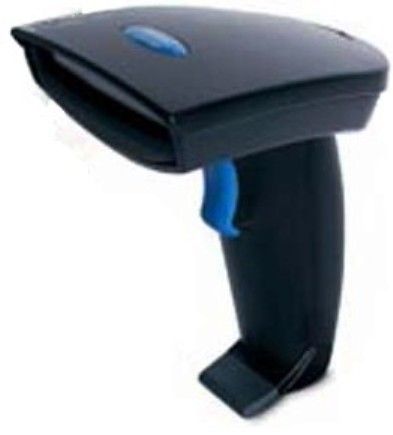 Datalogic QS25-2309-01R QuickScan QS2500 Linear Imager Bar Code Scanner, Keyboard Wedge, Stand, 12 Foot 5/6 Din AT/PS2 and POT, Black, 660nm Visible Red Diode Light Source, 200 scans/sec, 4.0