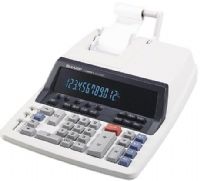 Sharp QS-2760H Powerful, Streamlined, 12 Digit/2-color Print/Display Calculator with Increased Versatility and an Easy-to-use Low Profile Keyboard, Large 12-digit blue fluorescent display (17.0 mm), High Speed 4.8 lines/sec., 2 color ribbon printing, Professional Keyboard, Tax Calculations from stored tax rate memory (QS2760H QS 2760H QS-2760) 