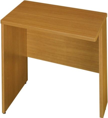 Bush QT6355MC Quantum Modern Cherry 30 Inch Left Return, Diamond Coat top surface, Attaches to other Quantum Collection items to expand their space, 30.00