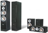Pure Acoustics QX900SetB Surround Sound System 5 Piece: QX900F Floor-Standing Loudspeaker (Pair), QX900S Surround Speakers (Pair) & QX900C Center Speaker - Black, 300 Watts Power Handling (QX900SET-B QX900SET QX900-SET QX900-SETB QX900 QX-900) 