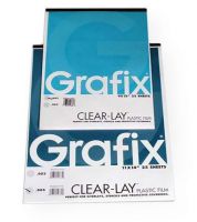 Grafix R03CV4012 Clear-Lay 40" x 12' x .003" Vinyl Film; A clear vinyl film designed for overlays, color separations, and layouts; Archival quality, no plasticizers, and is acid-free; 40" x 12' x .003" thick roll; Shipping Weight 1.75 lbs; Shipping Dimensions 41.00 x 2.00 x 2.00 inches; UPC 088354219408 (GRAFIXR03CV4012 GRAFIX-R03CV4012 CLEAR-LAY-R03CV4012 ACETATE FILM) 
