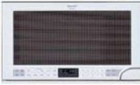 Sharp R1211 Counter Microwave Oven with 1,100 Cooking Watts & Auto-Touch Control Panel, 1.5 cu. ft. Capacity, 1100 Watts Output Power, 14 1/8" Carousel Turntable Diameter, 7 Digit/2 Color Display, Instant Action-8 Cooking Options, 11 Sensor Cook Settings, 4 Defrosting Options, Keep Warm Plus, Hot Water, Clock and Minute Timer, White Color (R-1211 R 1211) 