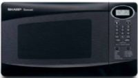 Sharp R230KKW Microwave Oven, 800W, 4 cooking options, 6 reheating options, Large digital display, Popcorn function, Contemporary styling (R-230KKW R 230KKW)