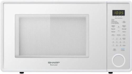 Sharp R 409yw Family Size Series Countertop Microwave Oven Smooth