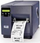 Datamax R42-00-18040Y07 Direct Thermal-Thermal Transfer Printer, 203 dpi, 4 Inch Print Width, 8 Inches Per Second, Serial, Parallel and Ethernet Interfaces with Cutter, Color coded component cues (I4208 I 4208 I-4208 R420018040Y07 R42 00 18040Y07) 
