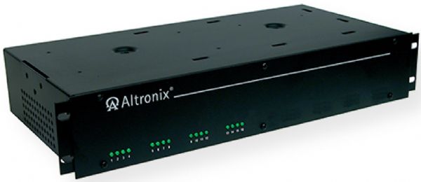 Altronix R615DC616ULCB CCTV Power Supply, 6-15VDC selectable output, 6 amp supply current, Class 2 Rated power limited outputs, Sixteen -16 PTC protected outputs, Output PTCs are rated at 2.5 amp, 115VAC 50/60Hz, 1.5 amp input, Short circuit and thermal overload protection, DC power LED indicator, DC power LED indicator, Illuminated Power Disconnect Circuit Breaker with manual reset, Unit maintains camera synchronization (R615DC616ULCB R615DC-616ULCB R615DC 616ULCB)
