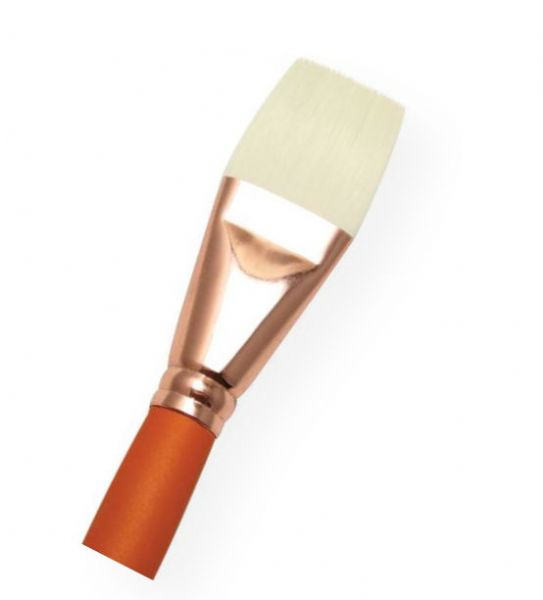 Royal & Langnickel R7500B-16 Vienna Synthetic Bristle Acrylic and Oil Brush Bright 16; Made in the tradition of an old world bristle brush with a modern twist by utilizing only the best quality synthetic bristle filaments that taper with the natural curve of an interlocking natural bristle; UPC 090672104038 (ROYALLANGNICKELR7500B16 ROYALLANGNICKEL-R7500B16 VIENNA-R7500B-16 ROYAL/LANGNICKEL/R7500B/16 R7500B16 ARTWORK)