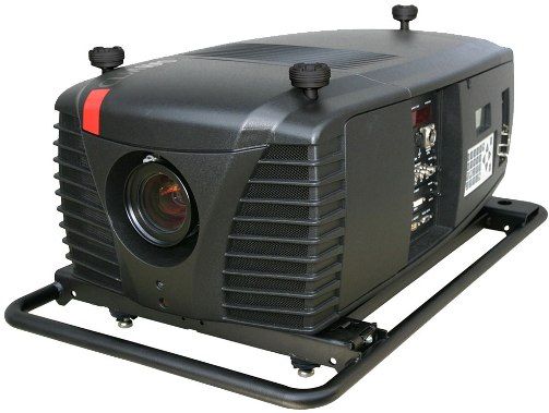 Barco R9050130 CLM HD8 Compact DLP Projector with Full HD Resolution, 8,000 ANSI Lumen, 1200:1 (full field) contrast ratio, 1920 x 1080 resolution, Aspect ratio 16:9, DMX512 control of optical dimming, electronic dimming, zoom, focus, lens shift, input select, 31 kg excl. lens and rigging frame (R90-50130 R90 50130 CLMHD8 CLM-HD8)
