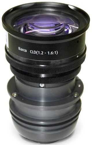 Barco R9849870 CLD (1,2-1,6:1) Motorized Zoom Lens for BarcoReality SIM 5plus, iCon H250, iCon H400, iD Pro R600, iD Pro R600+, iD R600, iD R600+, SIM 5R Projectors (R98-49870 R9849-870 R-9849870)