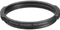Raynox RA5255A Adapter Ring F52mm-M55mm for 55mm Filter Size Camera, 52mm Female threads, 55mm Male threads, 0.75 F.Pitch, 0.75M.Pitch, 7.5mm Height, ABS/PC Material (RA-5255A RA 5255A RA5255-A RA5255) 