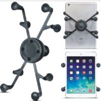 Ram Mount RAM-HOL-UN8BU X-Grip Universal Tablet Holder With 1" Rubber Ball B Size for 7" Tablets, Spring loaded holder expands and contracts for perfect fit of your tablet, Rubber coated tips will hold your tablet firm and stable, Versatility of holder allows for attachment to many RAM 1" socket mounts, UPC 793442935244 (RAMHOLUN8BU RAMHOL-UN8BU RAM-HOLUN8BU) 