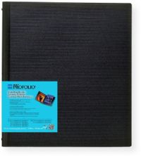 Itoya RB1114 Art ProFolio 11" x 14" Multi Ring Binder; Slide artwork into Itoya's crystal clear "pocket" pages for a highly organized, customized and professional presentation; Made of durable, lightweight recycled polypropylene woven nylon; Standard binder, 1" ring; UPC 075633906876 (RB1114 RB-1114 ITOYARB1114 ITOYARB-1114 BINDERRB1114 BINDER-RB1114) 