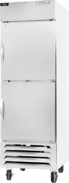 Beverage Air RB23HC-1HS Vista Series One Section Solid Half Door Reach-In Refrigerator - 27