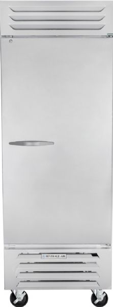 Beverage Air RB27HC-1S Vista Series One Section Solid Door Reach-In Refrigerator - 30