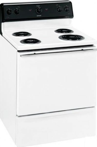 Hotpoint RB525DPWH Freestanding Electric Range with 4 Coil Elements, 30