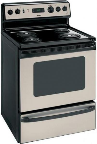 Hotpoint RB540SPSA Freestanding Electric Range with 4 Coil Elements, 30