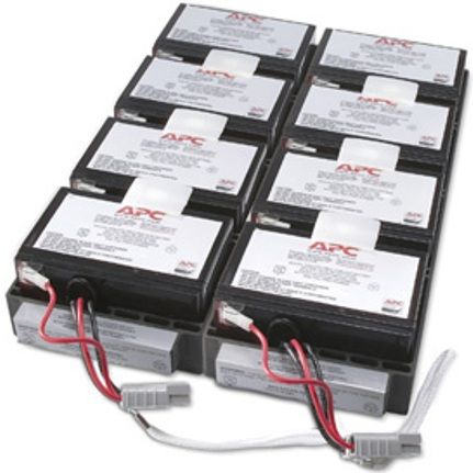 APC American Power Conversion RBC26 Replacement Battery Cartridge #26, Spill proof, Maintenance Free Sealed Lead-acid Hot-swappable Battery Type, 3Years to 5 Years Battery Life, 7Ah Capacity, 12V DC Voltages, 0 ft to 10000 ft Operating and 0 ft to 50000 ft Storage Altitude (RBC-26 RBC 26)