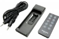 Tascam RC-10 Optional Wired Remote Control For use with DR-40 Portable Digital Recorder, Includes belt clip, 3m Cable Length, Requirement CR2025 Lithium battery, UPC 043774027767 (RC10 RC 10) 