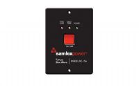 Samlex RC-15A Optional remote control for use with PST Series 600 and 1000 Watt inverter models; Remote push button on/off; LED indicators for overload, over temperature and power; Includes 15f  cable; 0.03 lbs; 3.54 x 2.54 x 1.1 in; Works with PST-600-12 PST-600-24 PST-1000-12 PST-1000-24 (RC15A RC 15A RC15) 