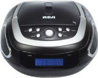 RCA RCD1012 Portable Radio CD/MP3 Player, Programmable CD player with MP3 decoder, Compatible with CD-R/CD-RW, Radio AM/FM Analog, Multi Voltage, Light Blue Background LCD Display, Anti-shock protection, 1Watt/Channel Power (RC-D1012 RCD-1012 RCD 1012) 