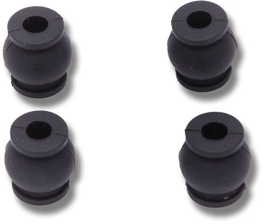 3DR RD11A Solo Gimbal Replacement Dampeners, Black; Compatible with 3DR Solo gimbal; Rubber dampeners reduce vibrations when airborne; Replace missing parts or provide handy backups with this 4 piece set; Dimensions 4.6
